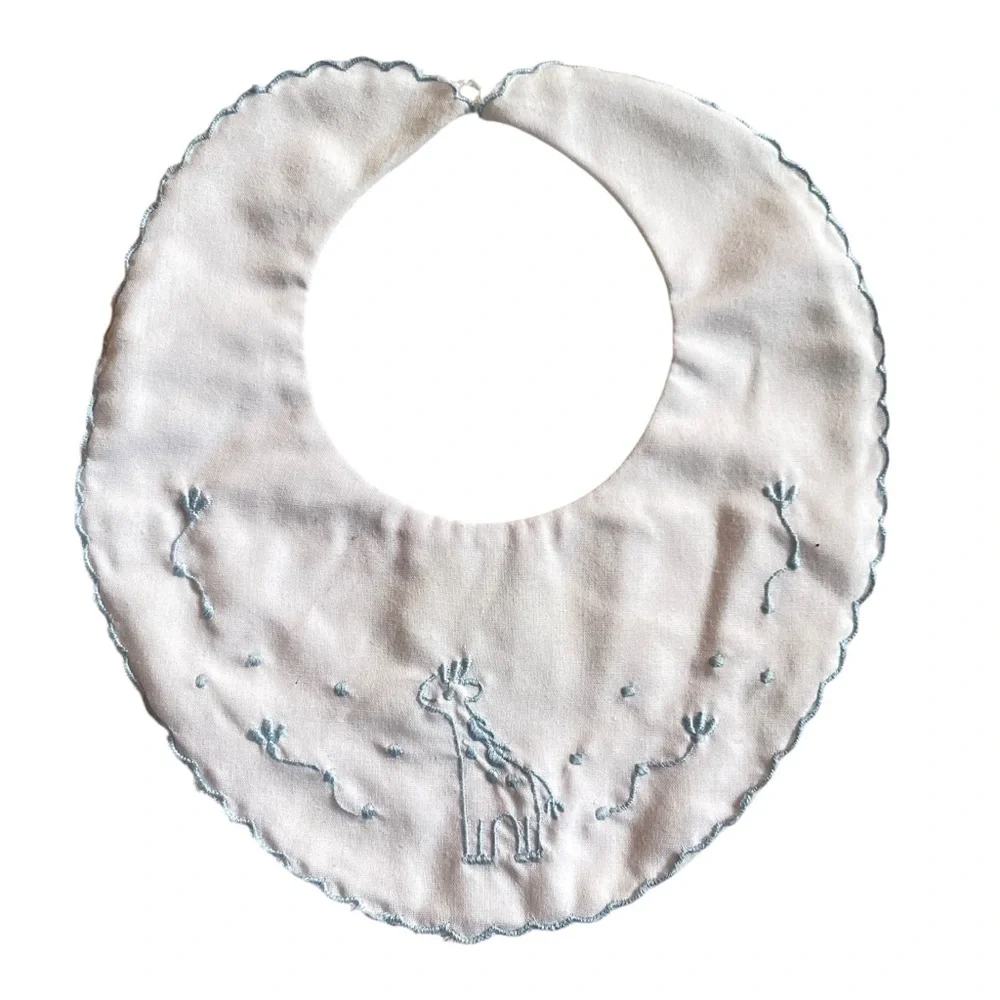 Vintage Alison Scott Giraffe Bib